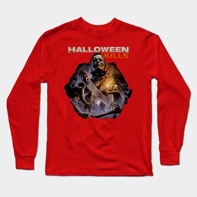 halloween kills Long Sleeve T-Shirt by masbroprint